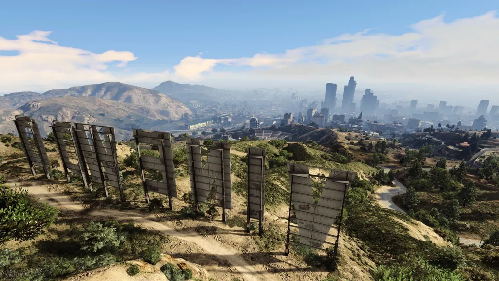 Novas imagens de GTA 5 para PS5 e Xbox Series X|S mostram uma Los Santos atualizada. (Imagem: Divulgação/Rockstar Games)