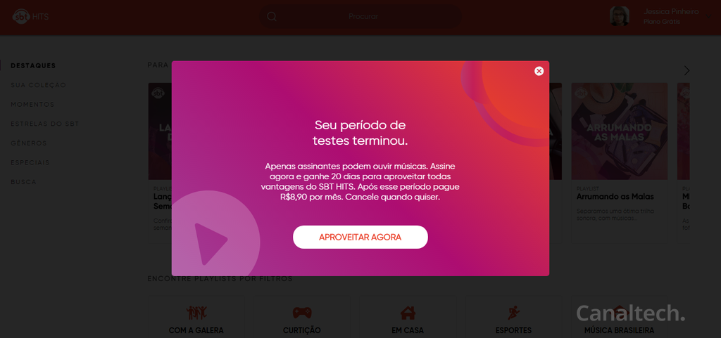 SBT lança streaming de músicas para competir com o Spotify no Brasil