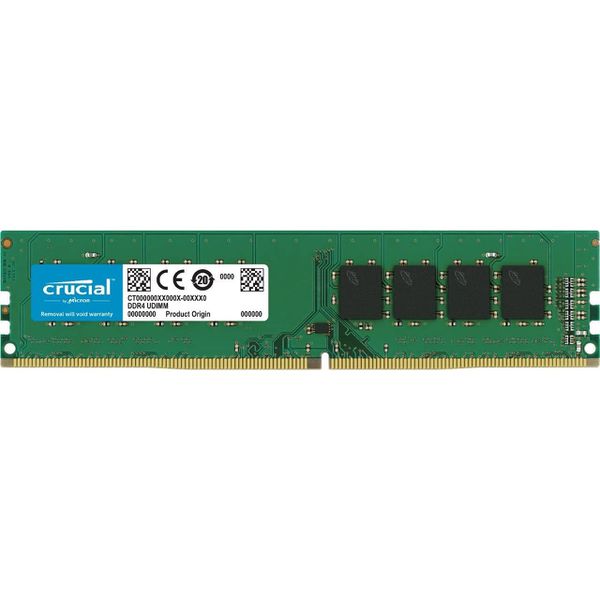 Micron Memoria Crucial Desktop 8Gb DDR4 2400Mhz, Preto