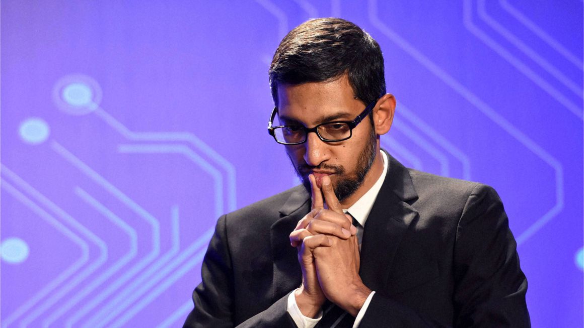 Google’s CEO pledges boldness and responsibility with artificial intelligence