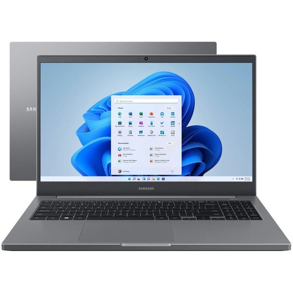 Notebook Samsung Book Intel Celeron 4GB 500GB - 15,6” Full HD Windows 11 NP550XDA-KP1BR [CUPOM]