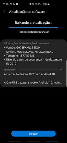 Galaxy S10 Android 10