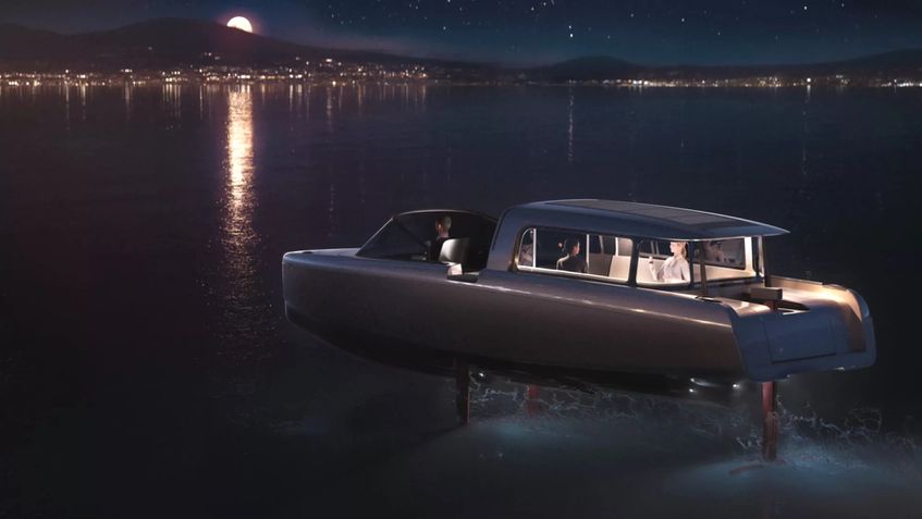 Candela P-8 Voyager: barco-táxi elétrico voador