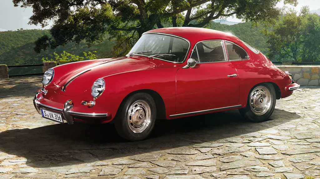 Porsche 356 foi o primeiro carro da marca a ser produzido em série (Imagem: Divulgação/Porsche)