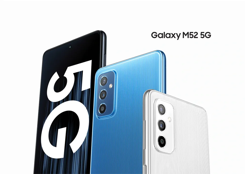 Sucessor do Galaxy M52 5G deverá ser lançado em breve (Imagem: Divulgação/Samsung)