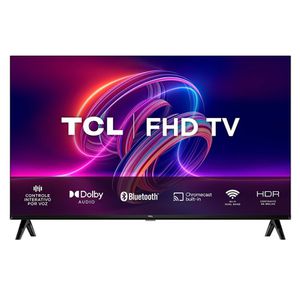 [PARCELADO] Smart TV TCL S5400AF 32 Polegadas LED FHD, HDMI e USB, Bluetooth, Wi-Fi, Android, Dolby Áudio, HDR - 32S5400A [CUPOM]