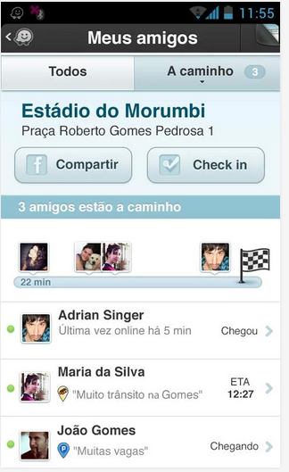 Waze - Amigos Waze - Amigos