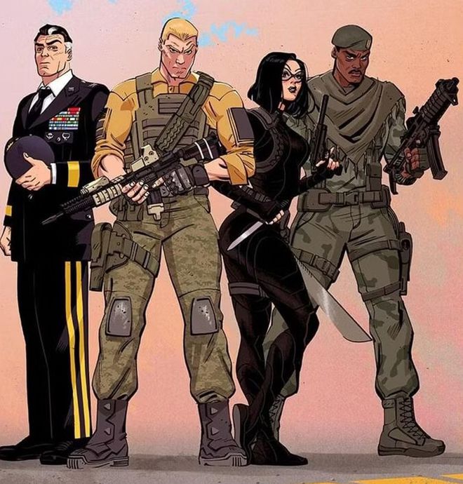 Duke e os Comandos em Ação foram reformulados (Imagem: Reprodução/Skybound Entertainment)