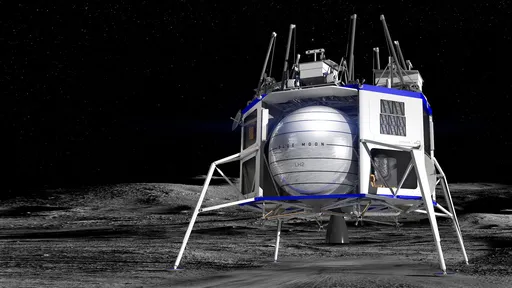 Blue Origin avança no projeto Blue Moon e quer levar a primeira mulher à Lua