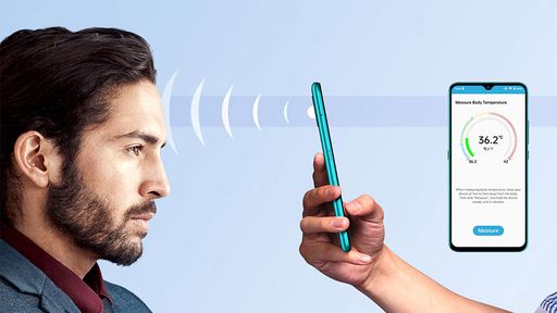 Sinal dos tempos: já temos celular com termômetro infravermelho