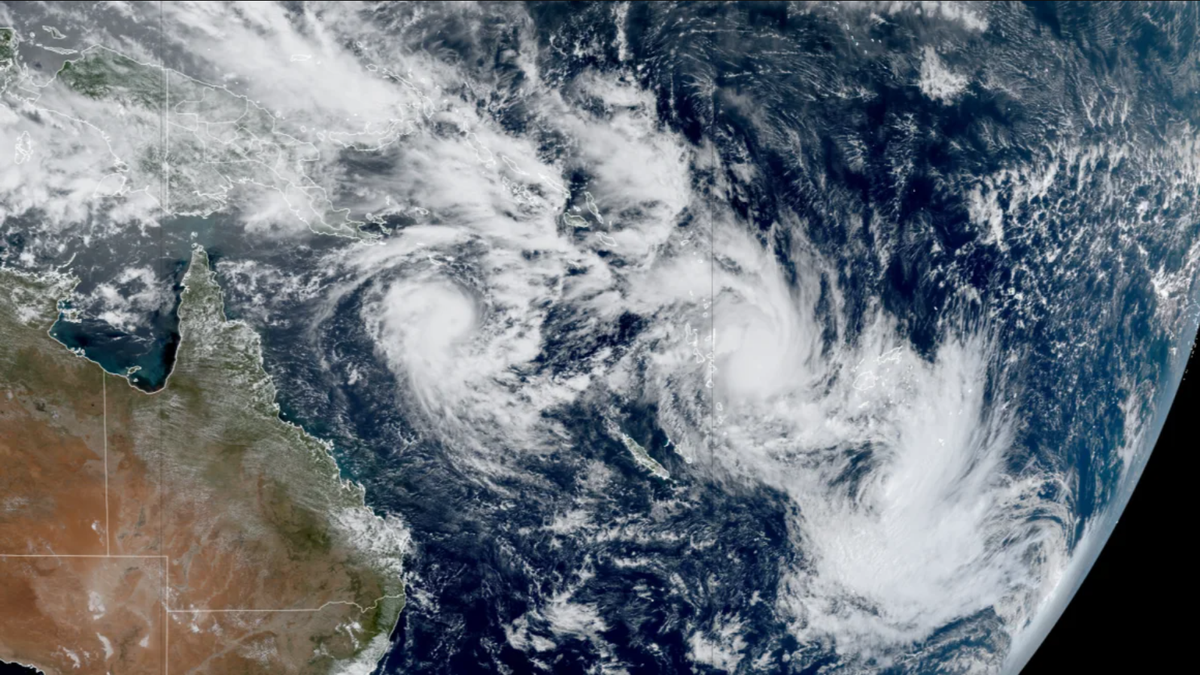 Pacífico Sul registra três ciclones tropicais simultâneos