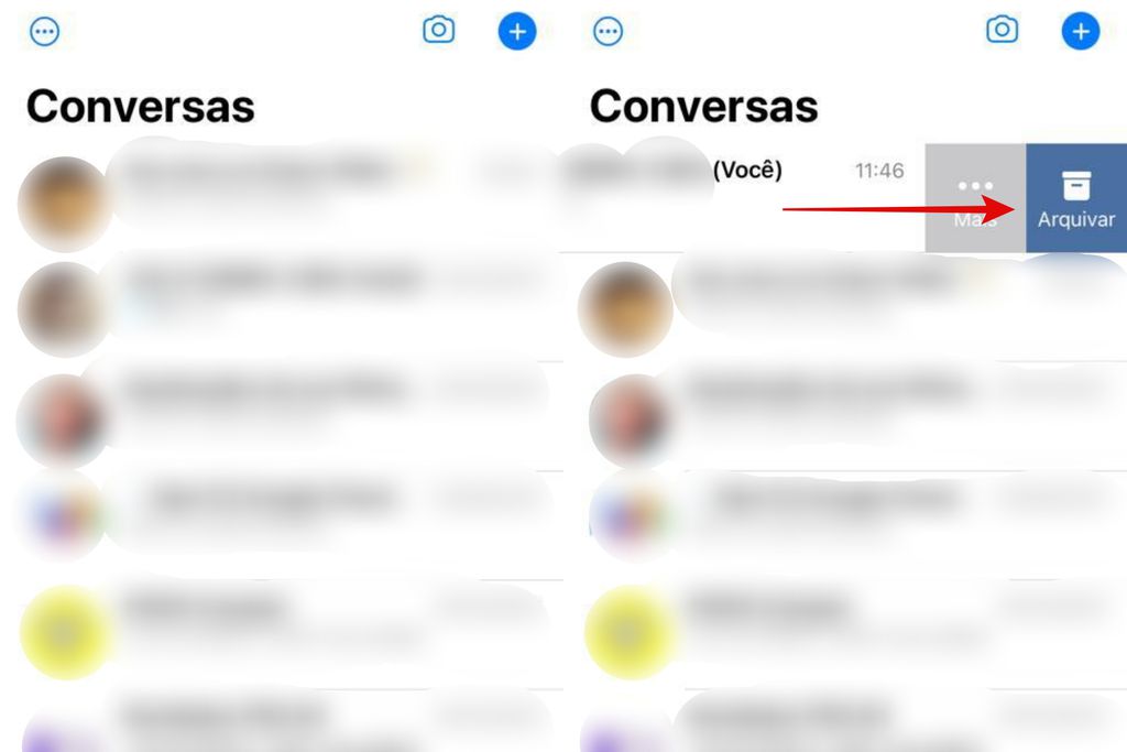Como arquivar janelas de bate-papo no WhatsApp para iOS  (Imagem: Captura de tela/Guilherme Haas/Canaltech)