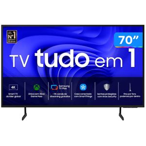 PARCELADO | Smart TV 70” 4K UHD LED Samsung 70DU7700 | CUPOM