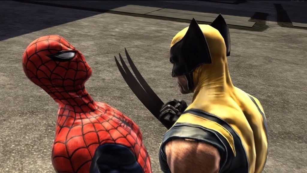 Homem-Aranha e Wolverine juntos