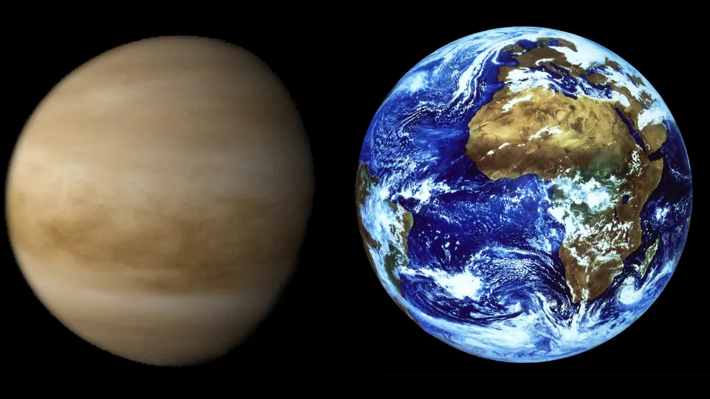 Vênus é um pouco menor do que a Terra (Imagem: Reprodução/ESA)