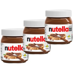 Kit Creme de Avelã com Cacau Nutella Ferrero - 350g 3 Unidades