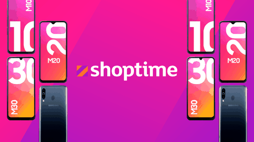 Compre agora os novos smartphones Galaxy M a partir de R$ 899 no Shoptime