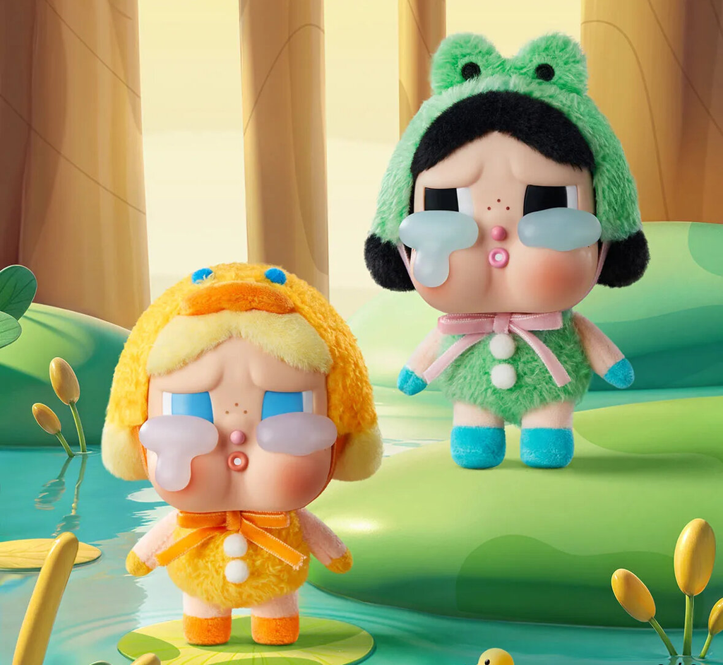 Crybaby é uma boneca que sempre aparece chorando, característica muito pessoal da criadora Molly (Imagem: Pop Mart/Divulgação)