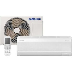 Ar-condicionado Split Samsung Inverter WindFree AI 12.000 BTUs Frio Sem Vento AR12DYFAAWKNAZ 220V | CUPOM + PRIMEIRA COMPRA