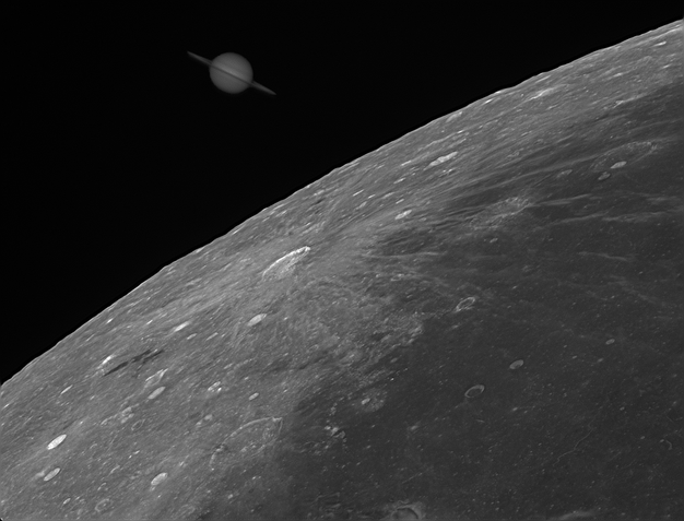 Saturno e Lua