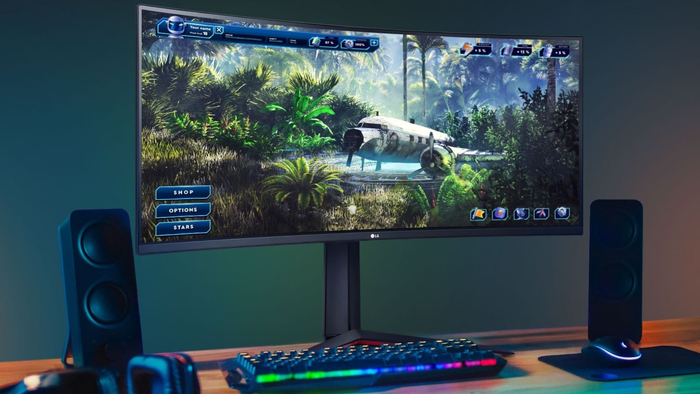 Monitor Gamer curvo LG UltraGear de 34" por menos de R$ 2.000 no KaBuM!