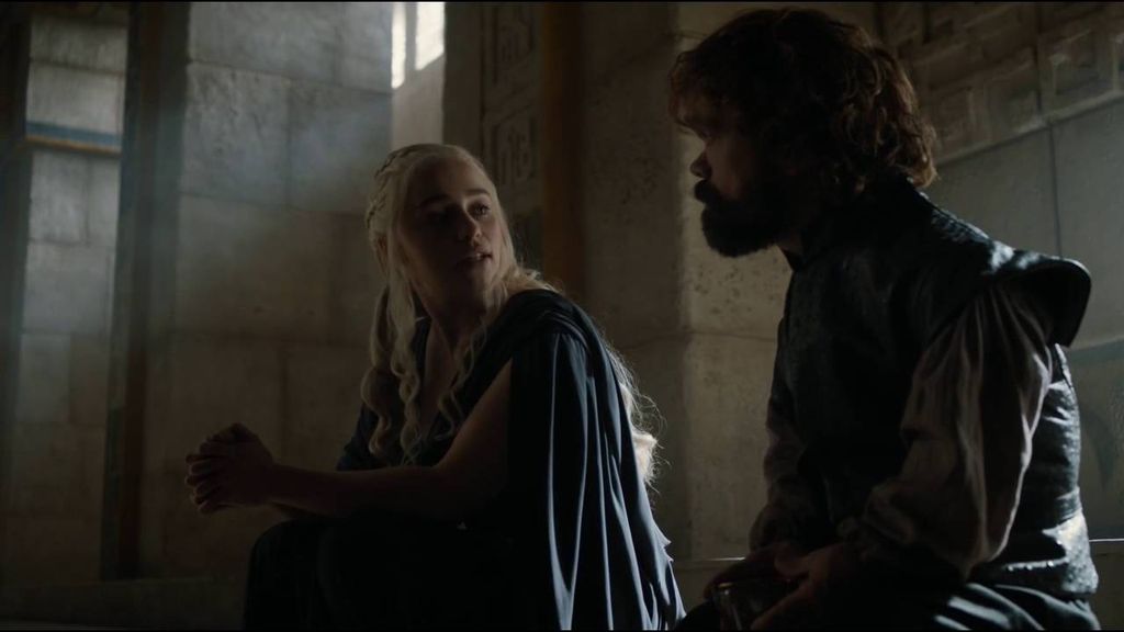 Daenerys e Tyrion (Imagem: HBO)