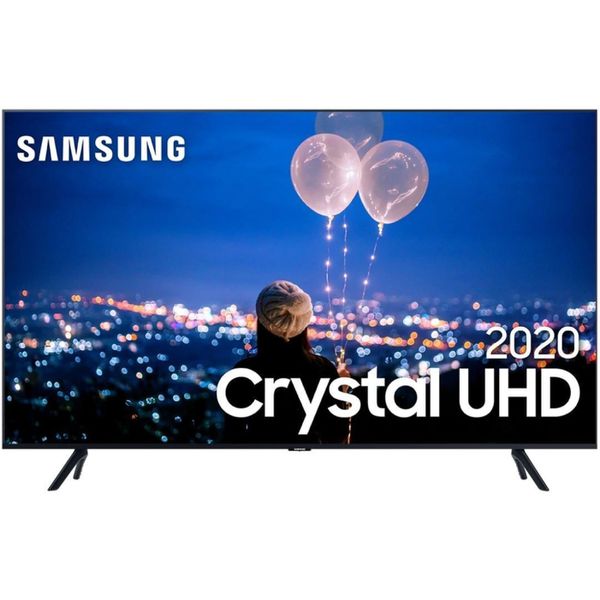 Samsung Smart TV 50" Crystal UHD 50TU8000 4K, Wi-fi, Borda Infinita, Alexa built in, Controle Único, Visual Livre de Cabos, Modo Ambiente Foto e Processador Crystal 4K [CUPOM]