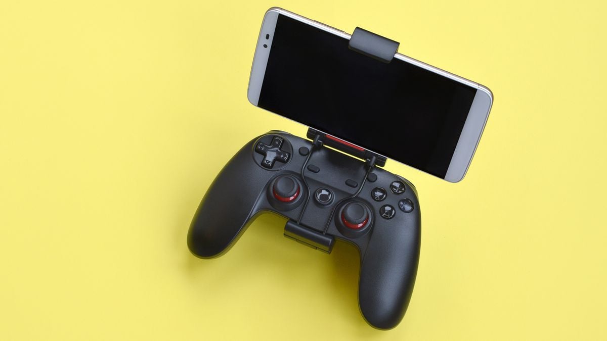 Comando Wireless Expansível ECELEN Adequado para Jogos de Celular Android  Ios Joystick Expansível Preto