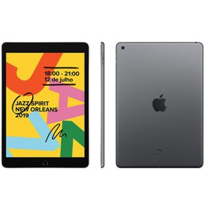 iPad 7, Tela 10.2´, 32GB, Cinza Espacial - MW742BZ/A