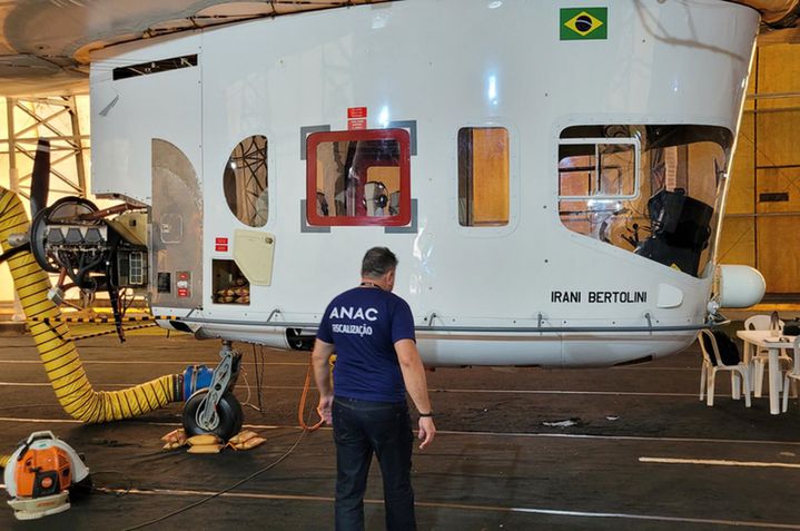 Primeiro dirigível brasileiro Primeiro dirigível brasileiro