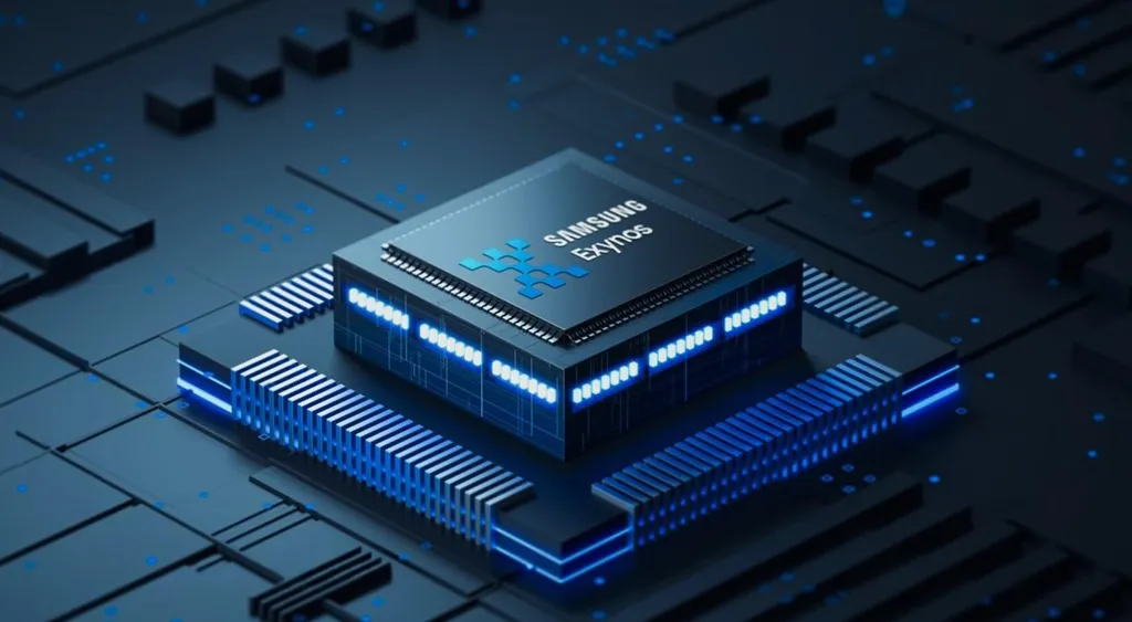 Exynos é a divisão de chips próprios da Samsung, desenhados e fabricados pela marca para evitar dependência e avanço de outras empresas como Qualcomm (Imagem: Reprodução/Samsung)