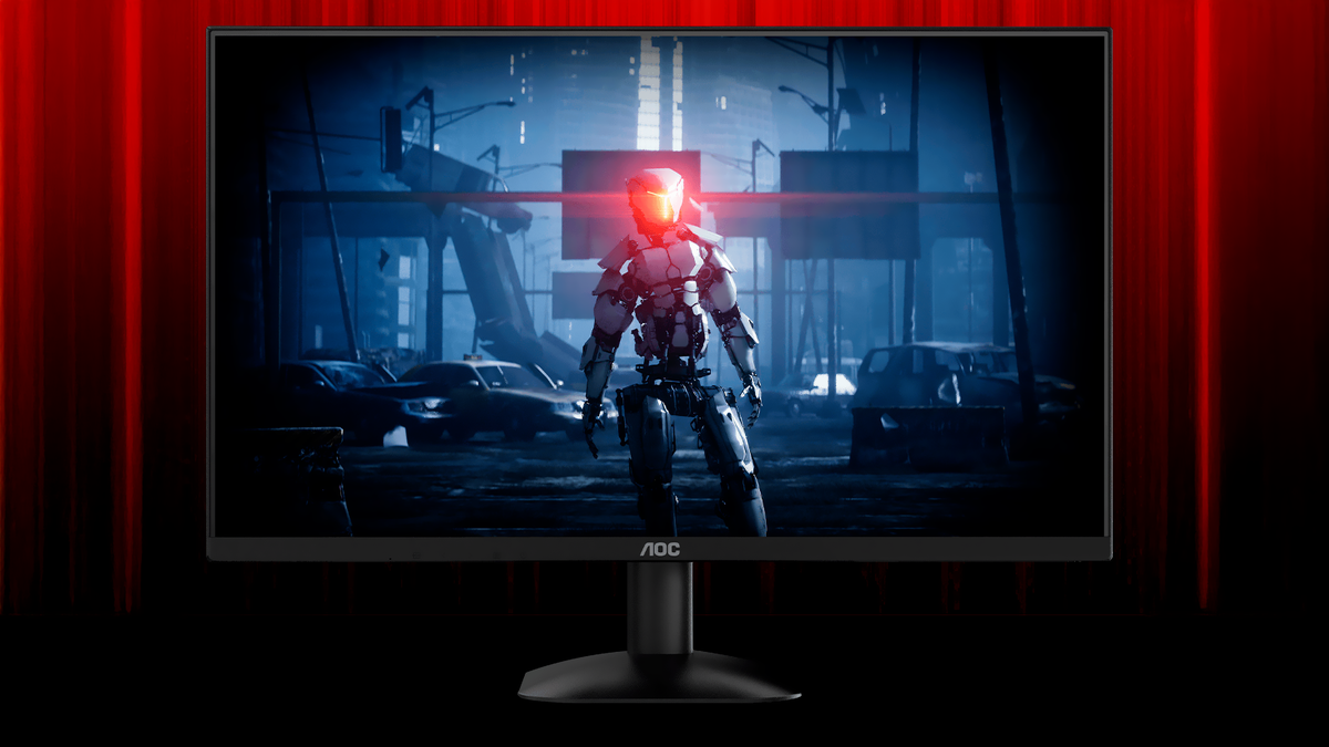 Monitor gamer AOC 24" 100Hz muito barato e em 12x sem juros