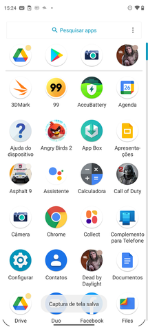 Motorola Edge 20 Lite interface