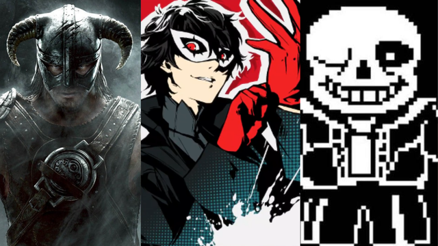 Reprodução/Montagem/Bethesda/Atlus/GameMaker Studio