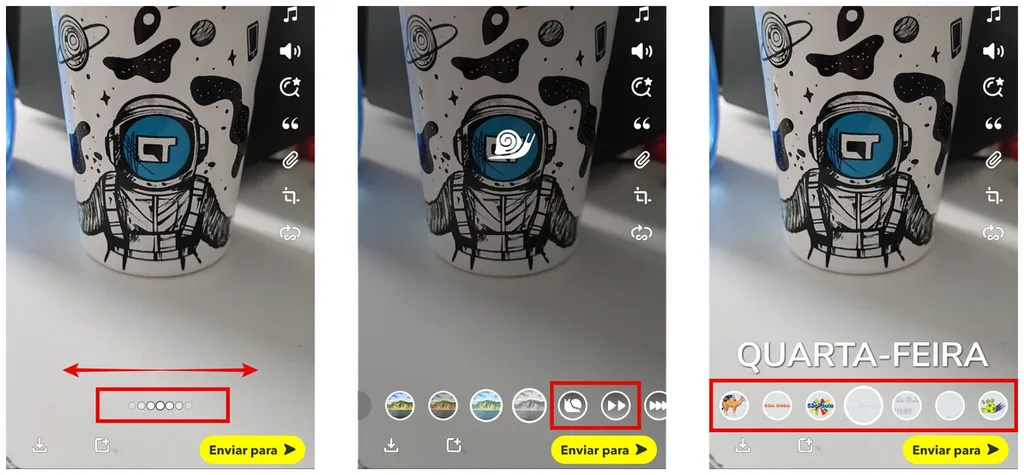 Como gravar e editar vídeos no Snapchat