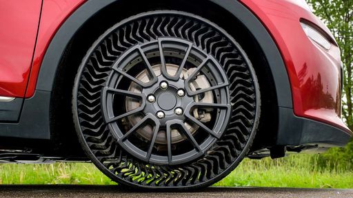 Pneu sem ar e que não fura: Michelin e GM anunciam lançamento do Uptis para 2024