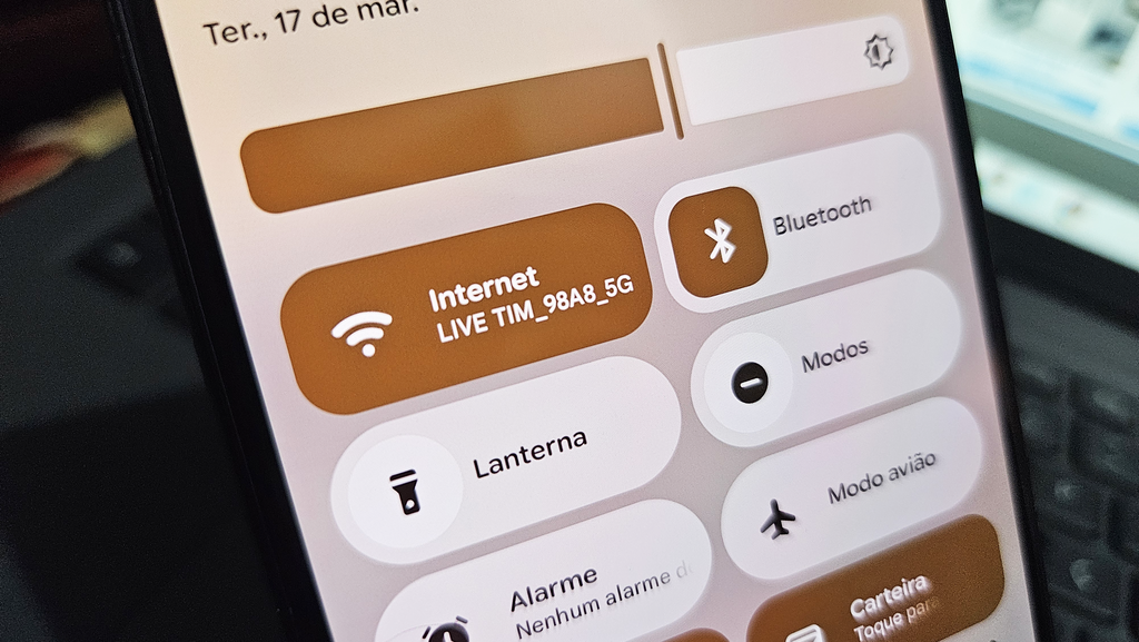 Wi-Fi ligado no Google Pixel 6A