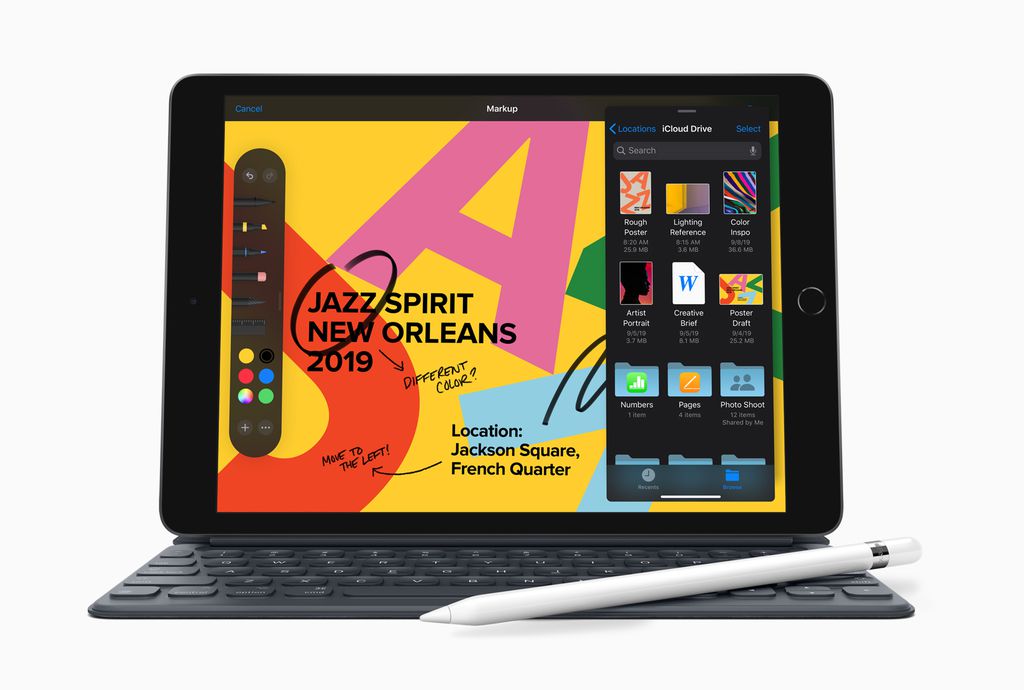 Apesar de básico, novo iPad conta com suporte a Smart Keyboard e Apple Pencil