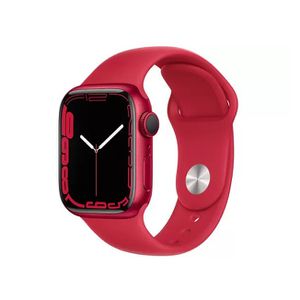 Apple Watch Series 7 41mm GPS Caixa (PRODUCT)RED - Alumínio Pulseira Esportiva [CUPOM EXCLUSIVO]