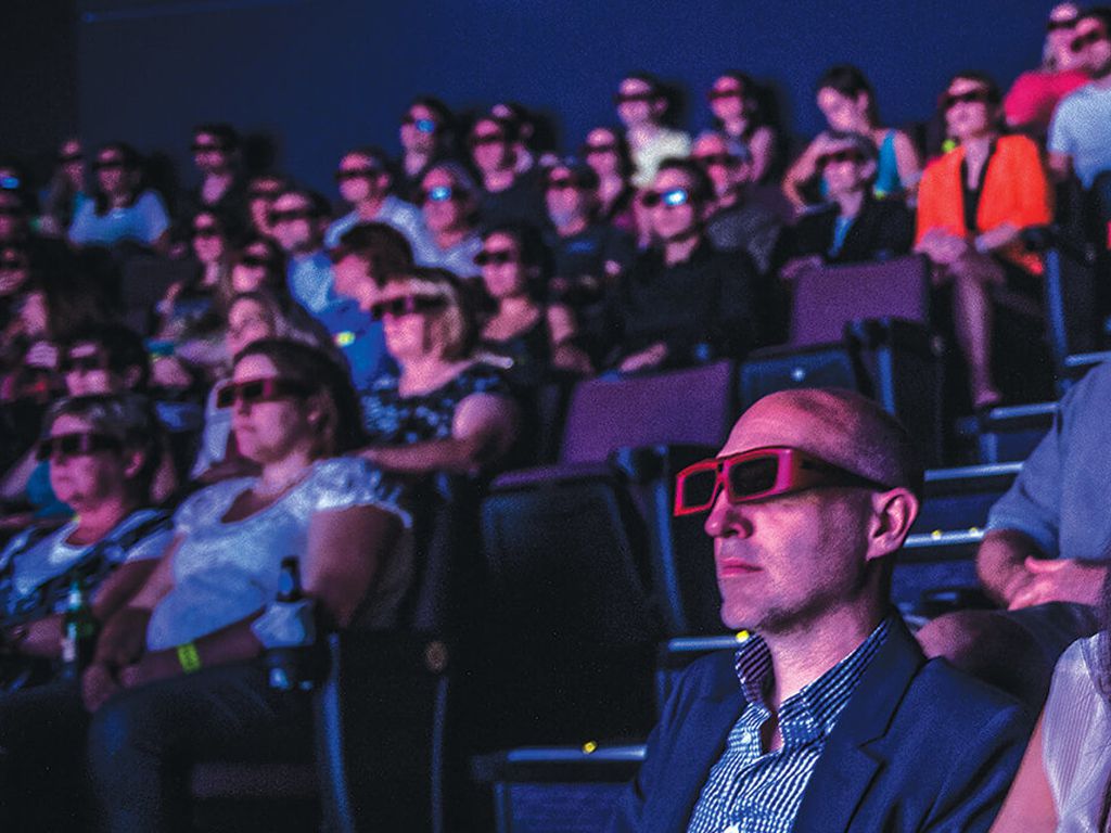 O 3D ganhou os cinemas na forma de entretenimento / Imagem: Reprodução