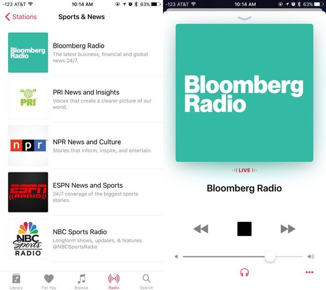 Bloomberg Radio no Apple Music Bloomberg Radio no Apple Music
