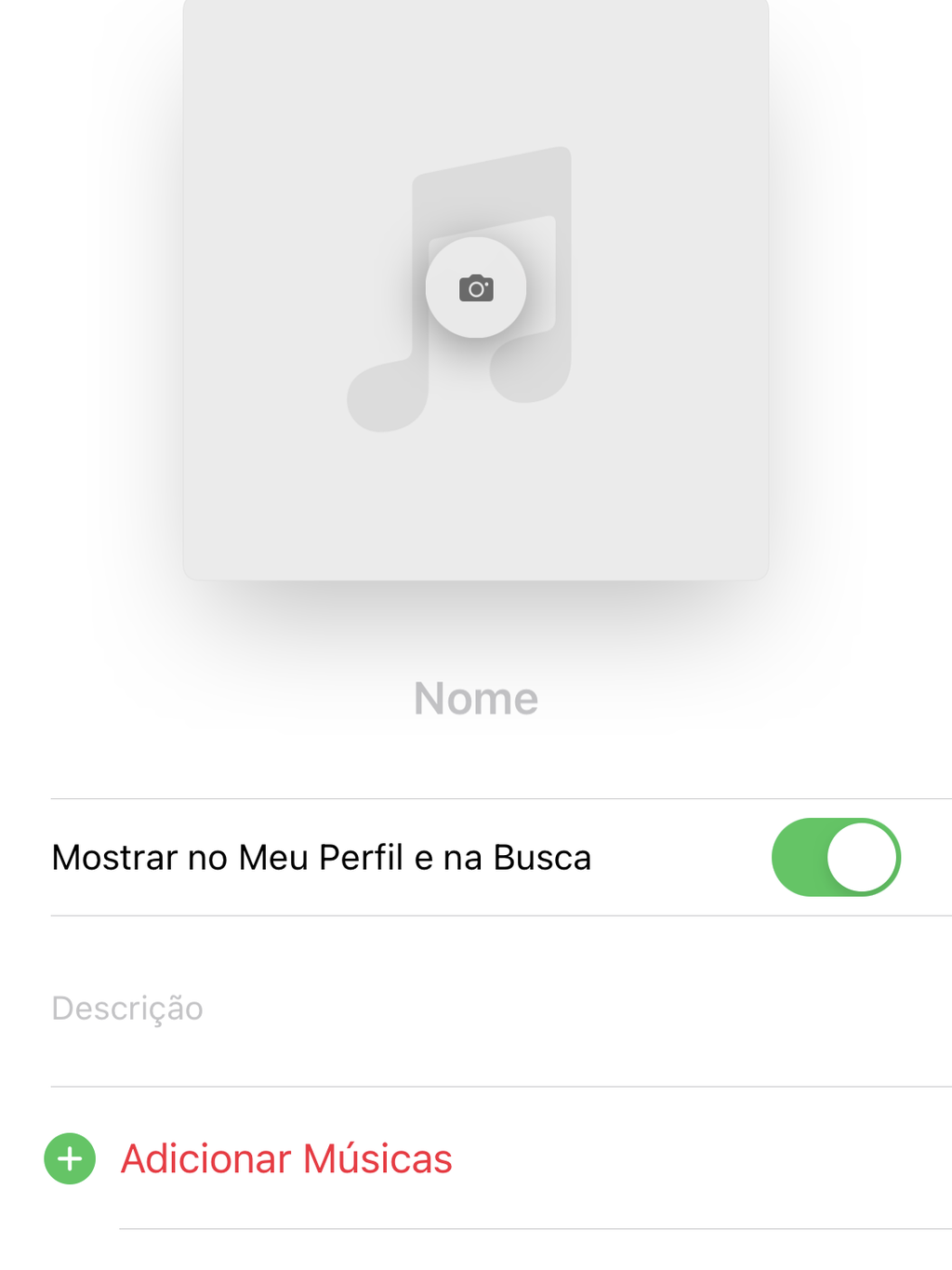 Personalize sua playlist, adicionando músicas e editando seus detalhes - (Captura: Canaltech/Felipe Freitas)