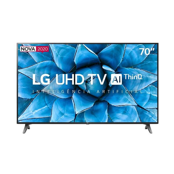 Smart TV LED 70" LG UN7310 UHD 4K Wi-Fi, Bluetooth, HDR 10 PRO e HLG Pro, Thinq AI, Google Assistente, Alexa