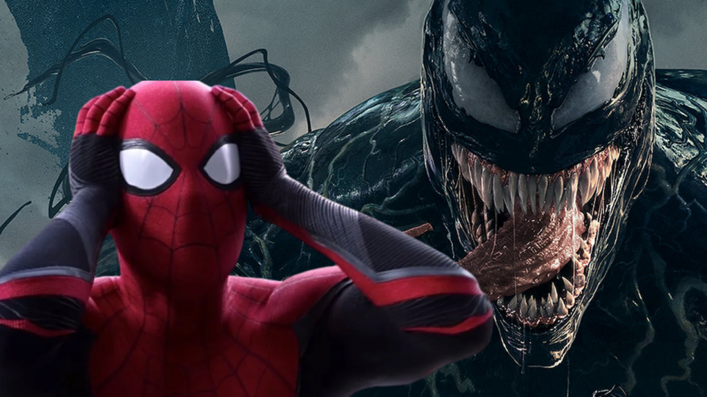 Homem-Aranha e Venom não devem se encontrar, ao menos não como os fãs esperavam (Imagem: Reprodução/Sony Pictures)