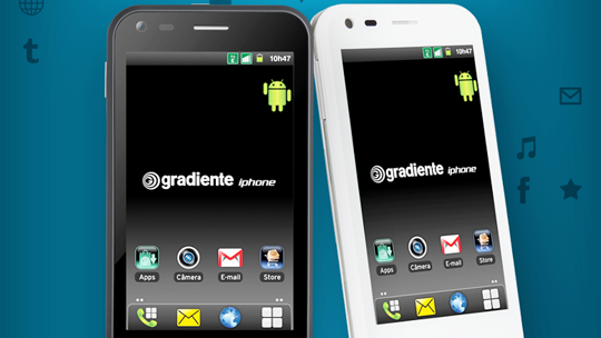 Gradiente iphone Neo One foi lançado no final de 2012 por R$ 699 (Divulgação: Gradiente)
