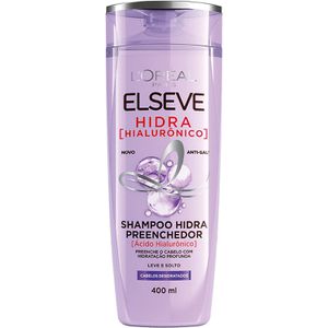 Shampoo Preenchedor L'Oréal Paris Elseve Hidra Hialurônico, 400ml [COMPRA COM RECORRÊNCIA]