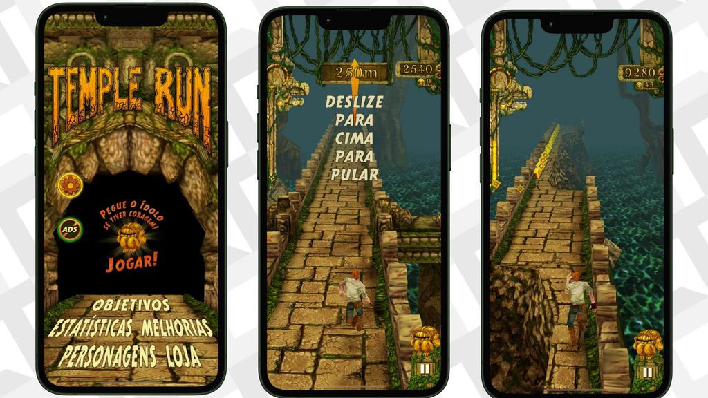 Jogo Temple Run captura de tela