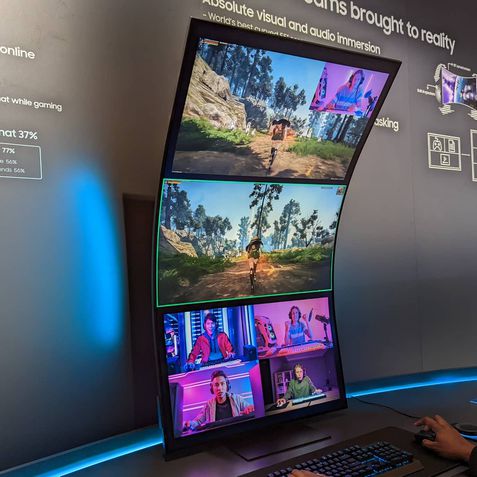 CES 2022: Monitor Samsung Odyssey Ark
