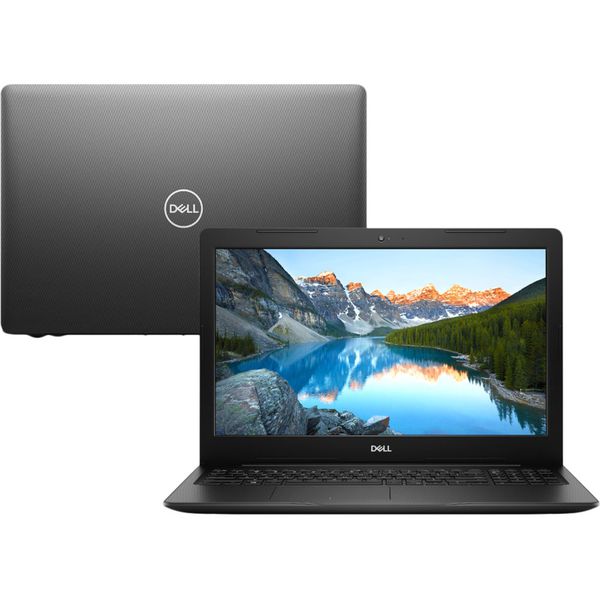 Notebook Dell Inspiron I15-3583-A3XP 8ª Intel Core I5 8GB 1TB15,6" W10 Preto [BOLETO]