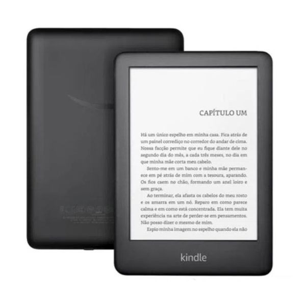 E-reader Amazon Kindle 10ª Geração com 6', 8GB com Iluminação, Preto [CASHBACK]